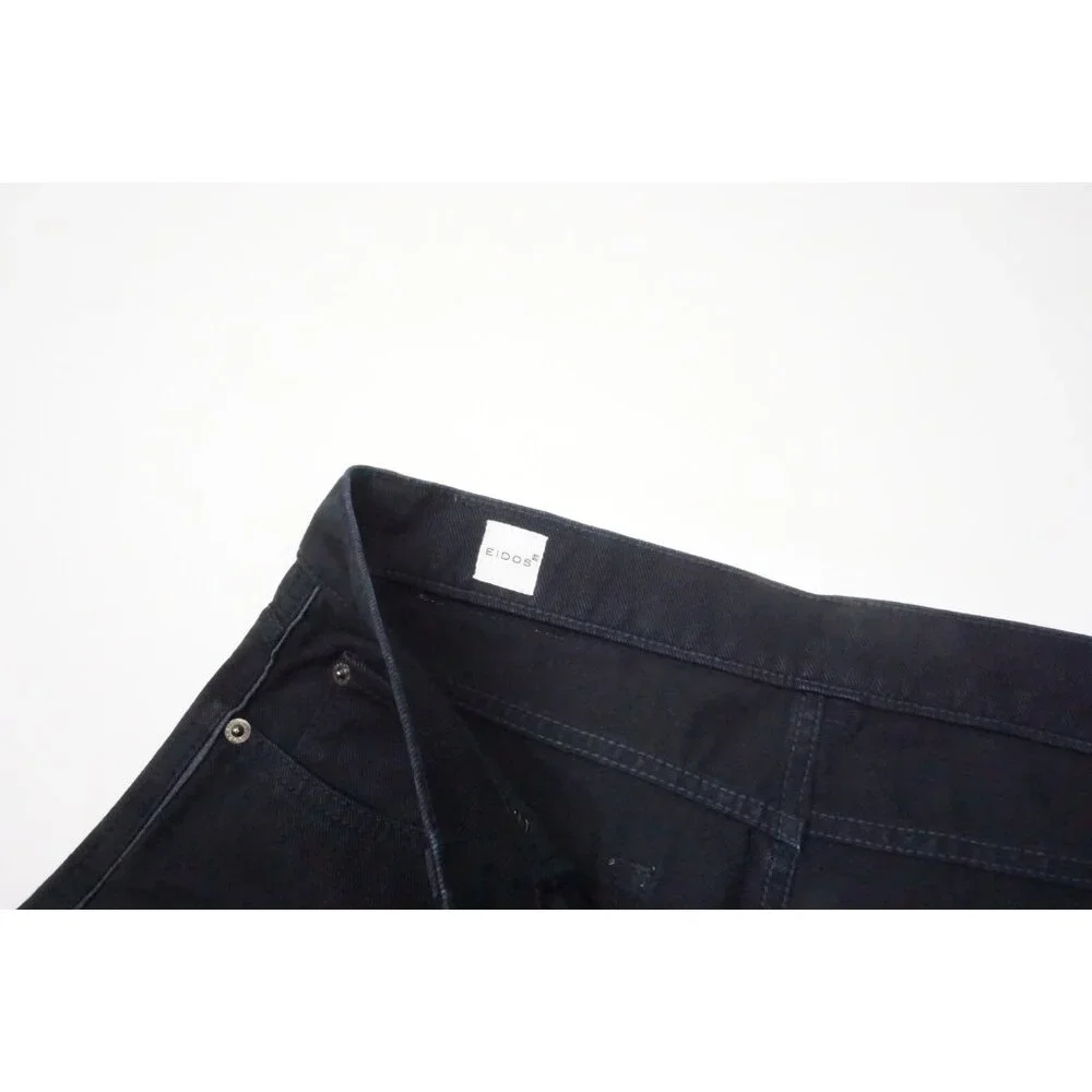 Eidos Fancy Stampa Denim PPT Canvas Dark Wash Blue Jeans Sz 32 Brand New